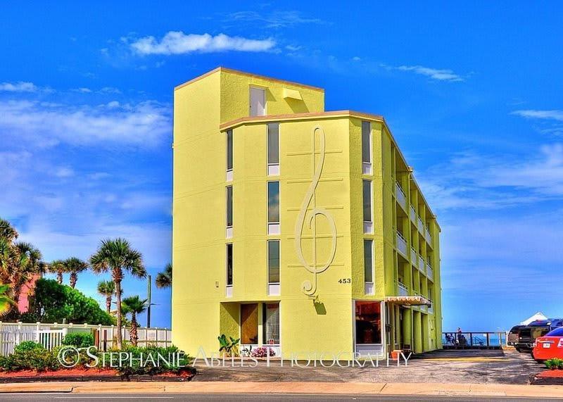 Beach Blessed - Sea View At Symphony Beach Club Ormond Beach Exteriör bild