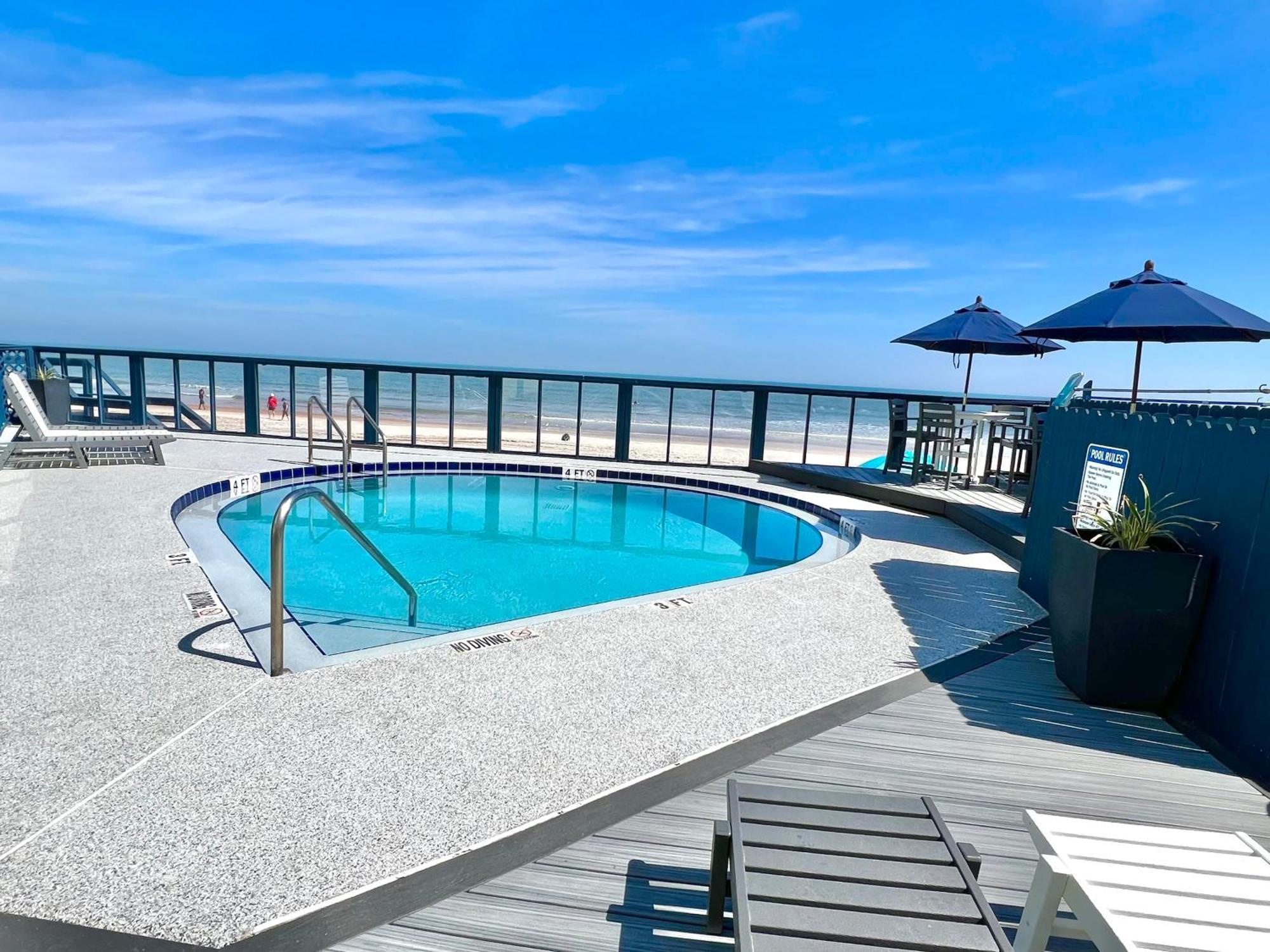 Beach Blessed - Sea View At Symphony Beach Club Ormond Beach Exteriör bild