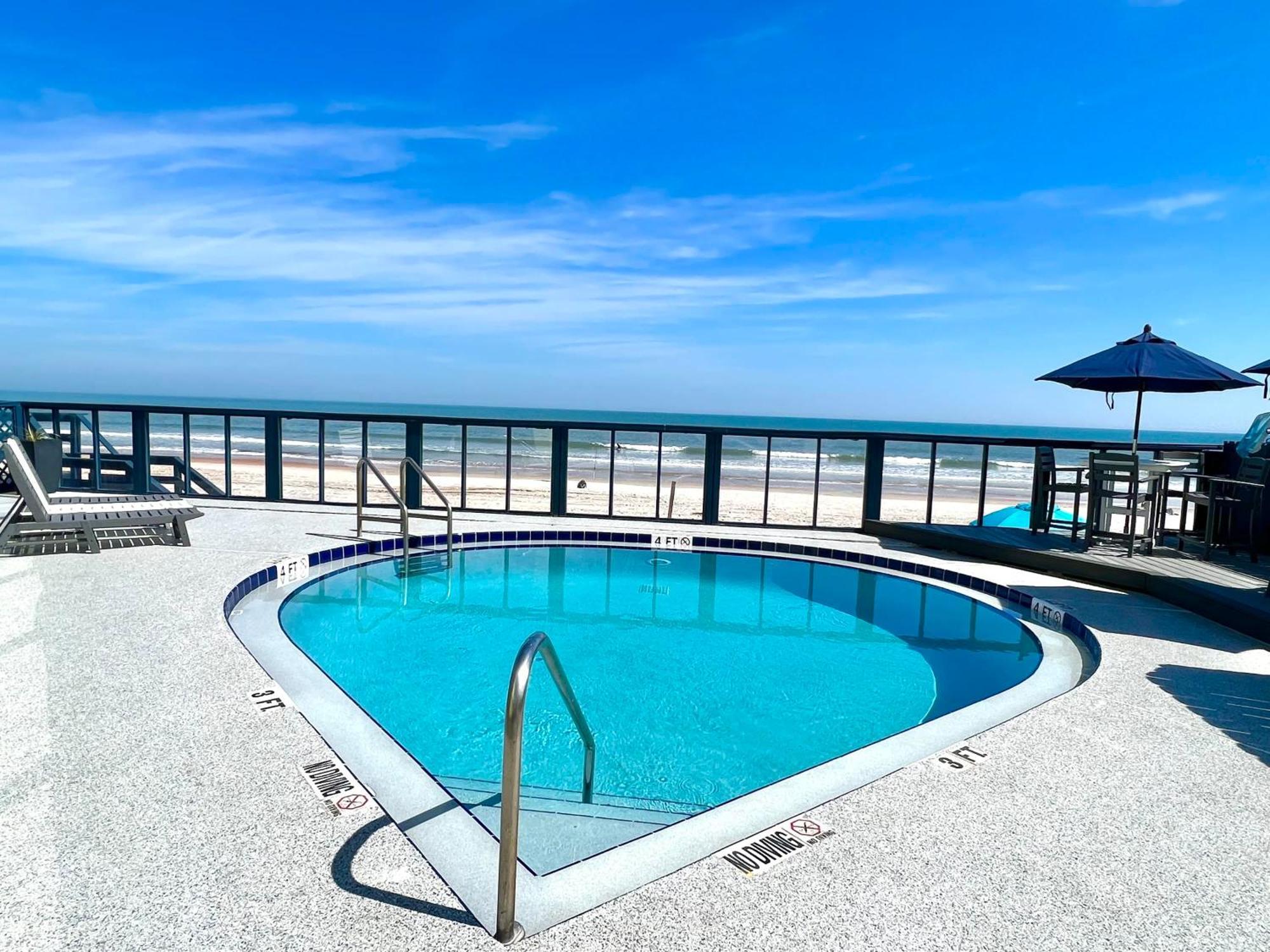 Beach Blessed - Sea View At Symphony Beach Club Ormond Beach Exteriör bild